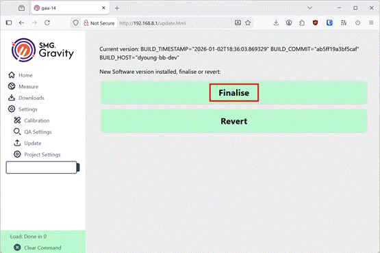 GAIA-FIELD Update Page_Finalise